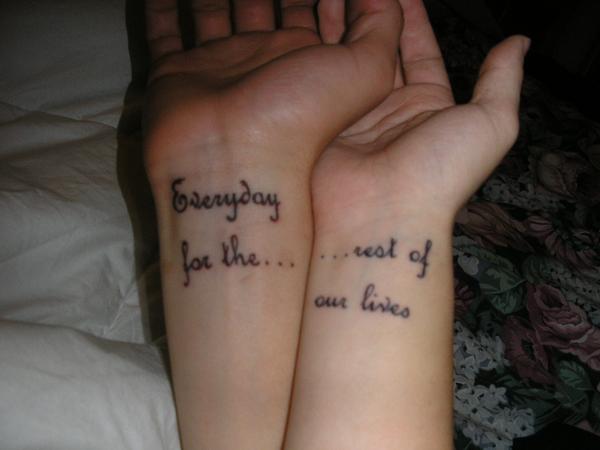Sexy Tattoos - Tattoo Ideas For Couples Re: Couples Tattoos.