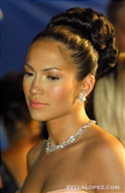 jennifer lopez wedding hairstyles