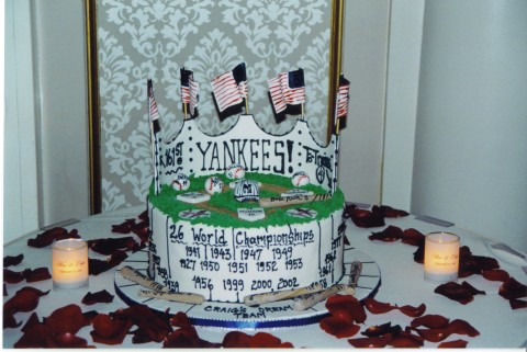 Yankee Stadium Cake